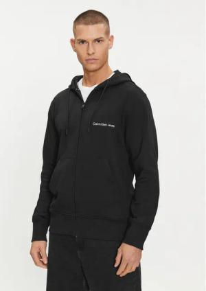 Calvin Klein Jeans Sweatshirt Institutional J30J325148 Schwarz Regular Fit