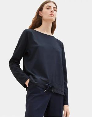 Tom Tailor Sweatshirt 1038188 Dunkelblau Regular Fit