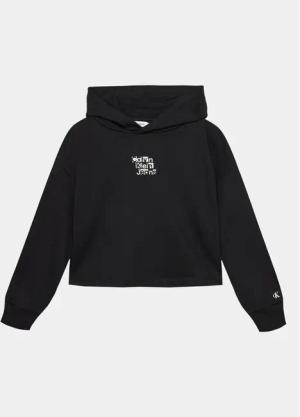 Calvin Klein Jeans Sweatshirt Metallic IG0IG02304 Schwarz Regular Fit