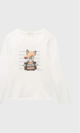 Tom Tailor Bluse 1034670 Weiß Regular Fit