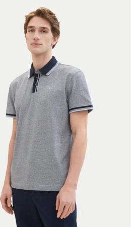 Tom Tailor Poloshirt 1040822 Grau Regular Fit