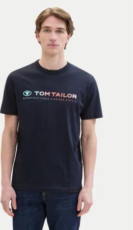 Tom Tailor T-Shirt 1041855 Dunkelblau Regular Fit