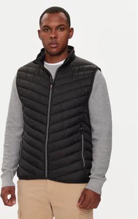 Tom Tailor Weste 1041310 Schwarz Regular Fit