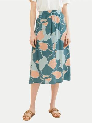 Tom Tailor Midirock 1040348 Grün Regular Fit