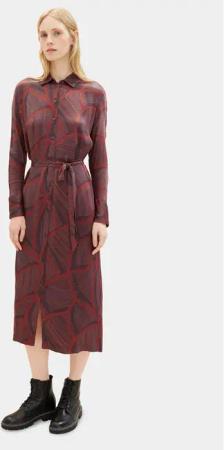 Tom Tailor Hemdkleid 1037934 Bunt Regular Fit