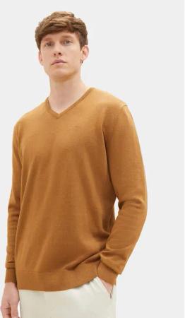 Tom Tailor Pullover 1027665 Braun Regular Fit