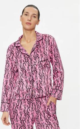 Bluebella Pyjama-T-Shirt Bluebella X Ashley Williams Tattoo 42197 Rosa Regular Fit