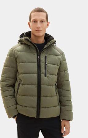 Tom Tailor Daunenjacke 1037342 Grün Regular Fit