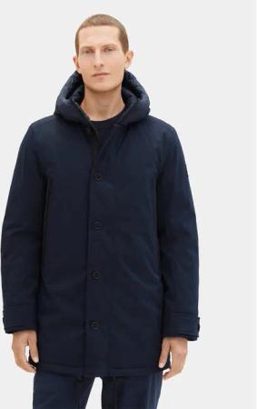 Tom Tailor Übergangsjacke 1037352 Dunkelblau Regular Fit