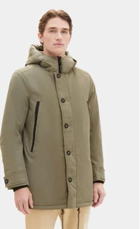 Tom Tailor Übergangsjacke 1037352 Grün Regular Fit