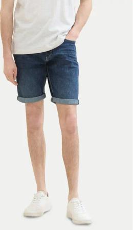 Tom Tailor Jeansshorts 1040194 Dunkelblau Regular Fit