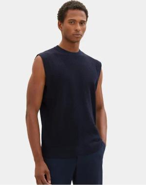 Tom Tailor Pullover 1038691 Dunkelblau Regular Fit