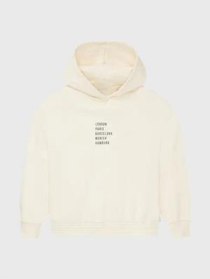 Tom Tailor Sweatshirt 1033142 Écru Oversize