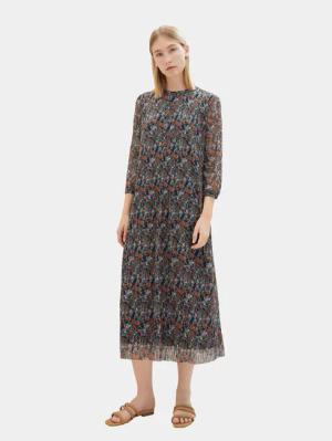 Tom Tailor Kleid für den Alltag 1038715 Bunt Regular Fit