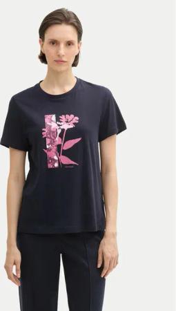 Tom Tailor T-Shirt 1043104 Dunkelblau Regular Fit