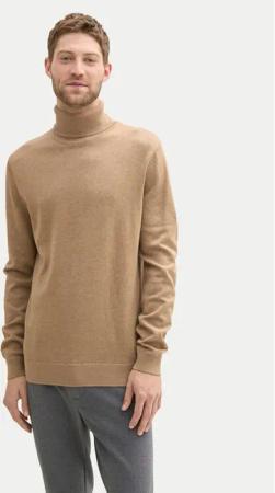 Tom Tailor Rollkragenpullover 1042456 Beige Regular Fit