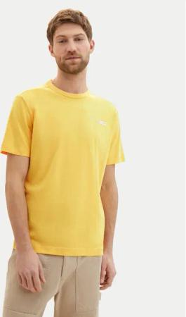 Tom Tailor T-Shirt 1040821 Gelb Regular Fit