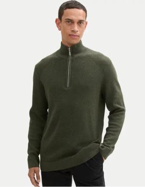 Tom Tailor Pullover 1042454 Grün Regular Fit