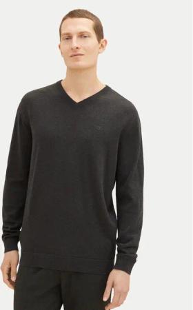 Tom Tailor Pullover 1038427 Grau Regular Fit