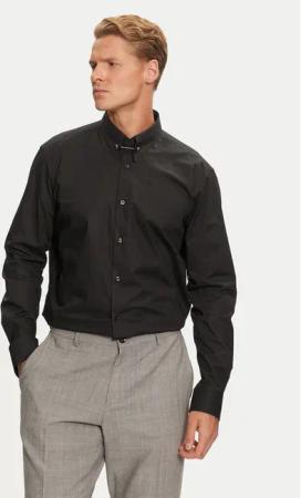 Hugo Hemd Vikko 50524838 Schwarz Modern Fit