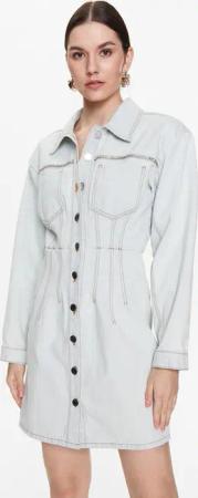 Gestuz Jeanskleid Calia 10906914 Blau Regular Fit