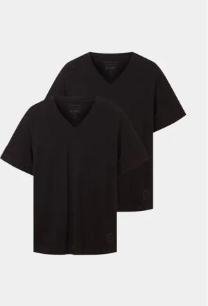 Tom Tailor 2er-Set T-Shirts 1037738 Schwarz Regular Fit