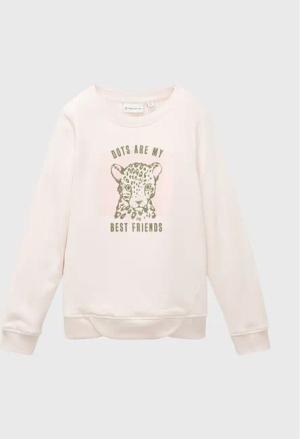 Tom Tailor Sweatshirt 1032965 Rosa Regular Fit