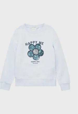 Tom Tailor Sweatshirt 1033958 Himmelblau Regular Fit