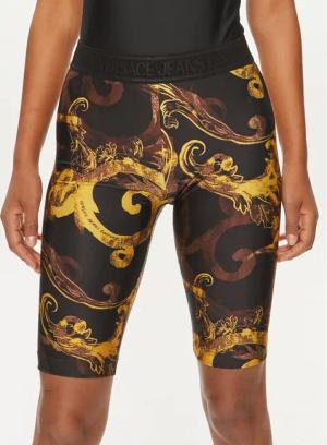 Versace Jeans Couture Bikershorts 76HAC106 Schwarz Skinny Fit