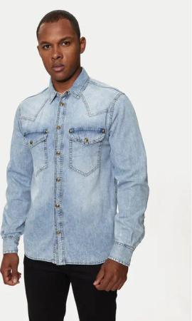 Versace Jeans Couture Jeanshemd 76GAL250 Blau Regular Fit