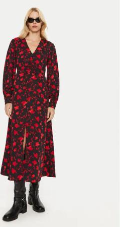 Gestuz Kleid für den Alltag Dilara 10909403 Rot Regular Fit