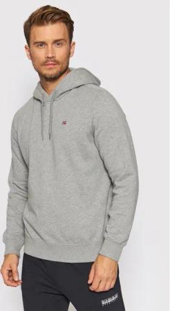 Napapijri Sweatshirt Balis NP0A4FQV Grau Regular Fit