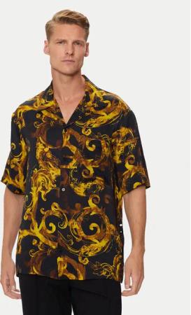 Versace Jeans Couture Hemd 76GAL2B0 Schwarz Regular Fit