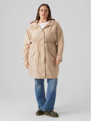 Vero Moda Curve Übergangsmantel 10287156 Braun Regular Fit