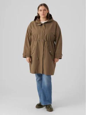 Vero Moda Curve Übergangsmantel 10287156 Braun Regular Fit