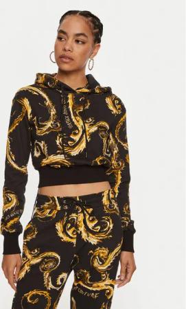 Versace Jeans Couture Sweatshirt 77HAI3A3 FS171 Schwarz Regular Fit