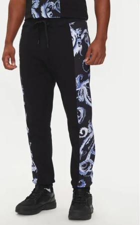 Versace Jeans Couture Jogginghose 77GAA3C0 FS161 Schwarz Regular Fit