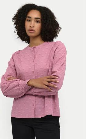 Kaffe Hemd Enya 10509091 Rosa Regular Fit