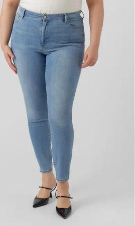 Vero Moda Curve Jeans Phia 10285113 Blau Slim Fit