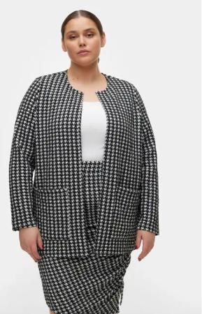 Vero Moda Curve Sakko Bena 10302003 Schwarz Regular Fit