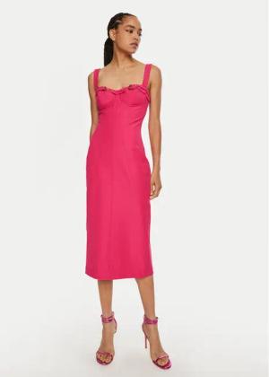 Versace Jeans Couture Coctailkleid 77HAO935 Rosa Slim Fit