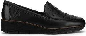 Rieker Halbschuhe 53752-00 Schwarz