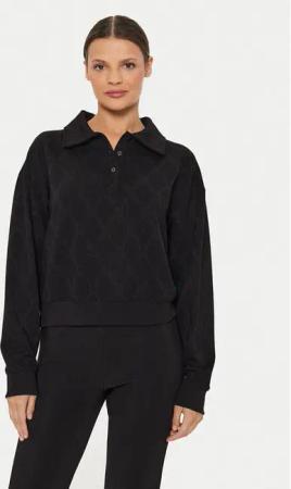 Hugo Sweatshirt Deselia 50517120 Schwarz Loose Fit