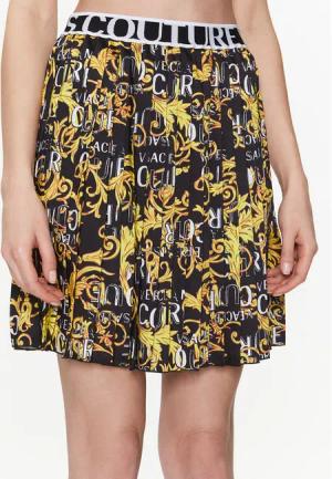 Versace Jeans Couture Faltenrock 74HAE820 Bunt Regular Fit