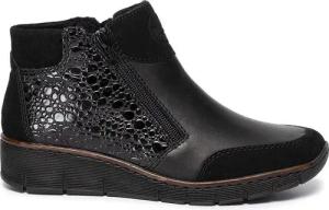Rieker Stiefeletten 53782-00 Schwarz