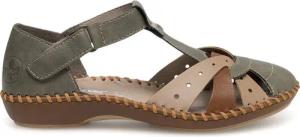 Rieker Sandalen M1655-54 Grün