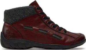 Rieker Stiefeletten L6543-35 Dunkelrot