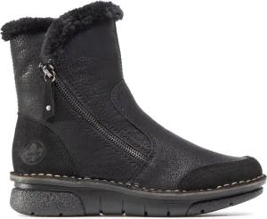 Rieker Stiefeletten 73371-00 Schwarz
