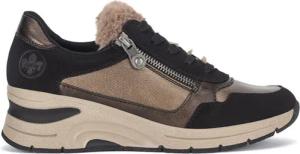 Rieker Halbschuhe N9301-90 Schwarz