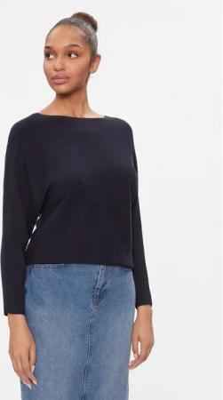 s.Oliver Pullover 2133057 Dunkelblau Loose Fit